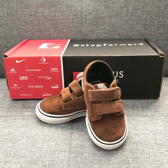 brown vans for kids